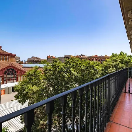 Aspasios Market Balconies Apartments Barcelona Exterior photo